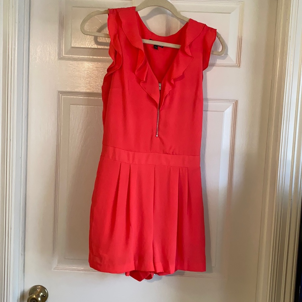 Express Coral Romper